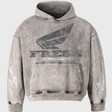 Polerón heavyweight® Fresh Rcr washed gris