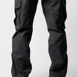 Pantalón cargo Flare - Negro