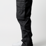Pantalón cargo Flare - Negro