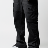 Pantalón cargo Flare - Negro