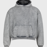 Polerón básico heavyweight® washed gris
