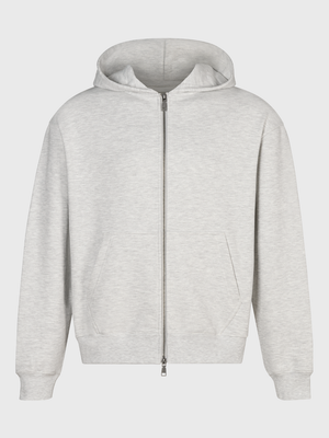 Polerón Zipper heavyweight® gris melange