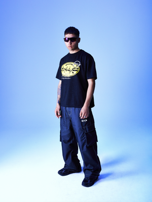 Polera cairo yellow heavyweight® negro