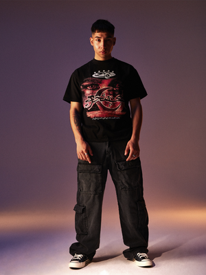 Polera cairo pyramid heavyweight® negro