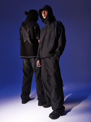 chaqueta nylon cairo color negro