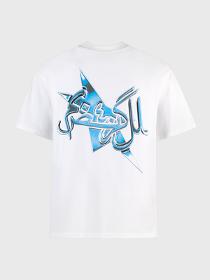 Polera cairo star oversize heavyweight® blanco