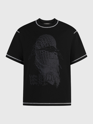 polera cairo contra stitch color negro