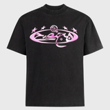Polera cairo star oversize heavyweight® negro vintage