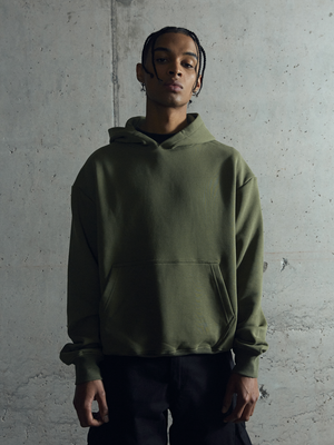 Polerón oversize heavyweight® verde oliva