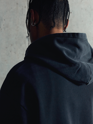 Polerón oversize heavyweight® negro vintage