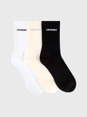Tripack Calcetas Esenciales Fresh
