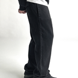 Pantalón de buzo heavyweight® negro washed