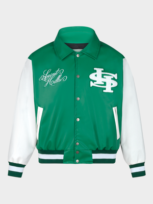 Chaqueta Varsity Saint Hills color verde