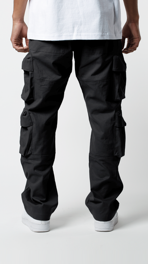 Pantalón cargo Doble - Negro