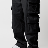 Pantalón cargo Doble - Negro