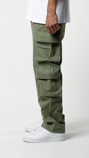 Pantalón cargo doble - Verde