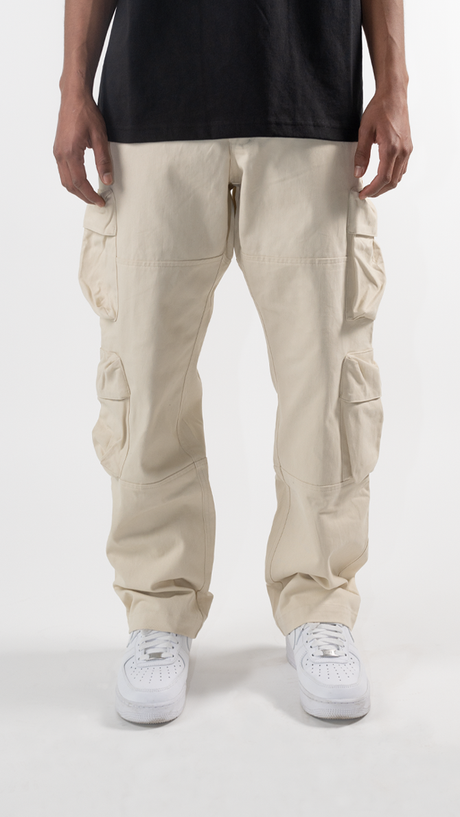 Pantalón de carga - beige - ES collection : venta de Pantalones par