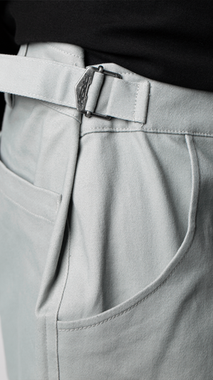 Pantalón cargo Flare - Gris